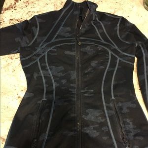Lululemon Blue Camo Define Jacket